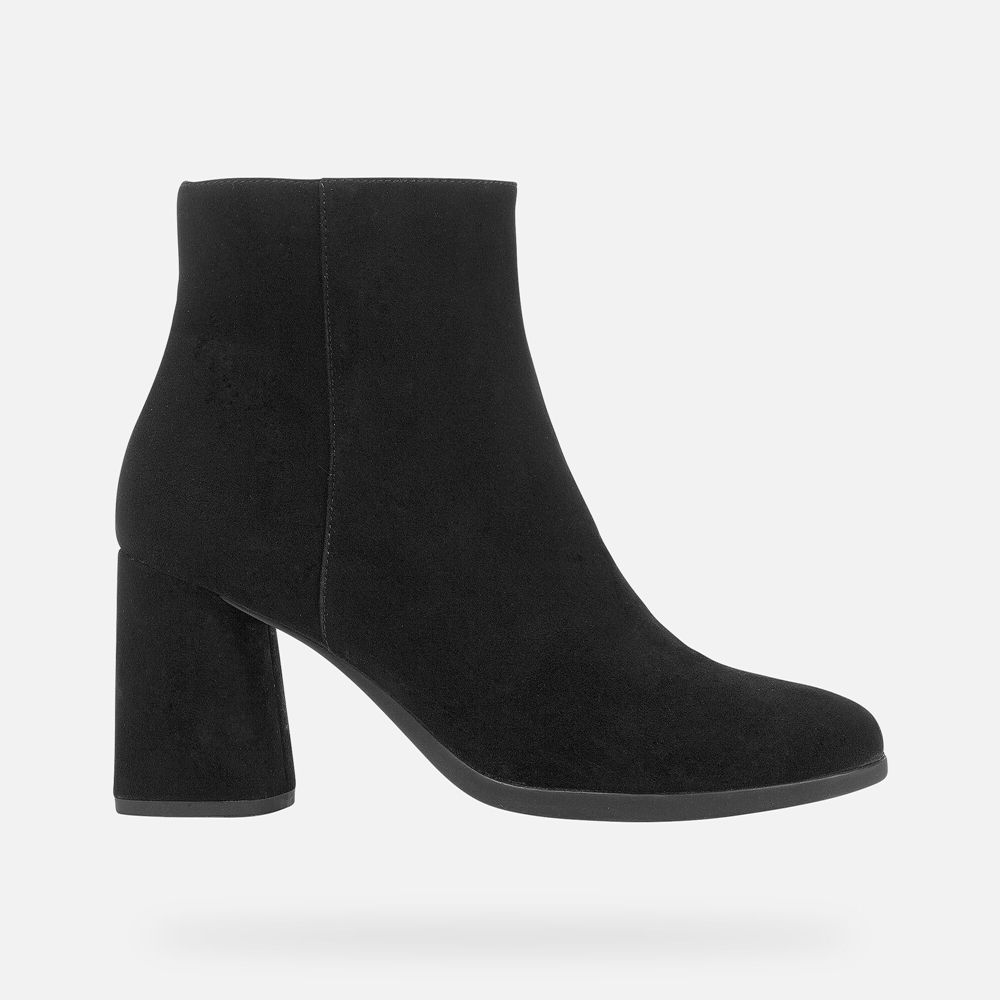 Geox Ankle Boots Black Calinda - Geox Womens Shoes - YSOTAK250